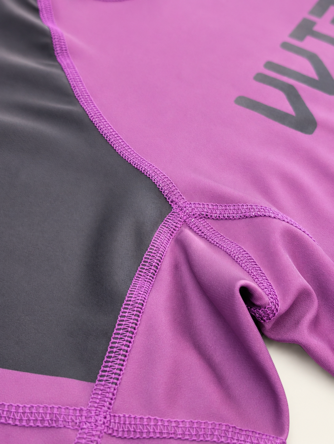 Adult Ranked Purple Rashguard