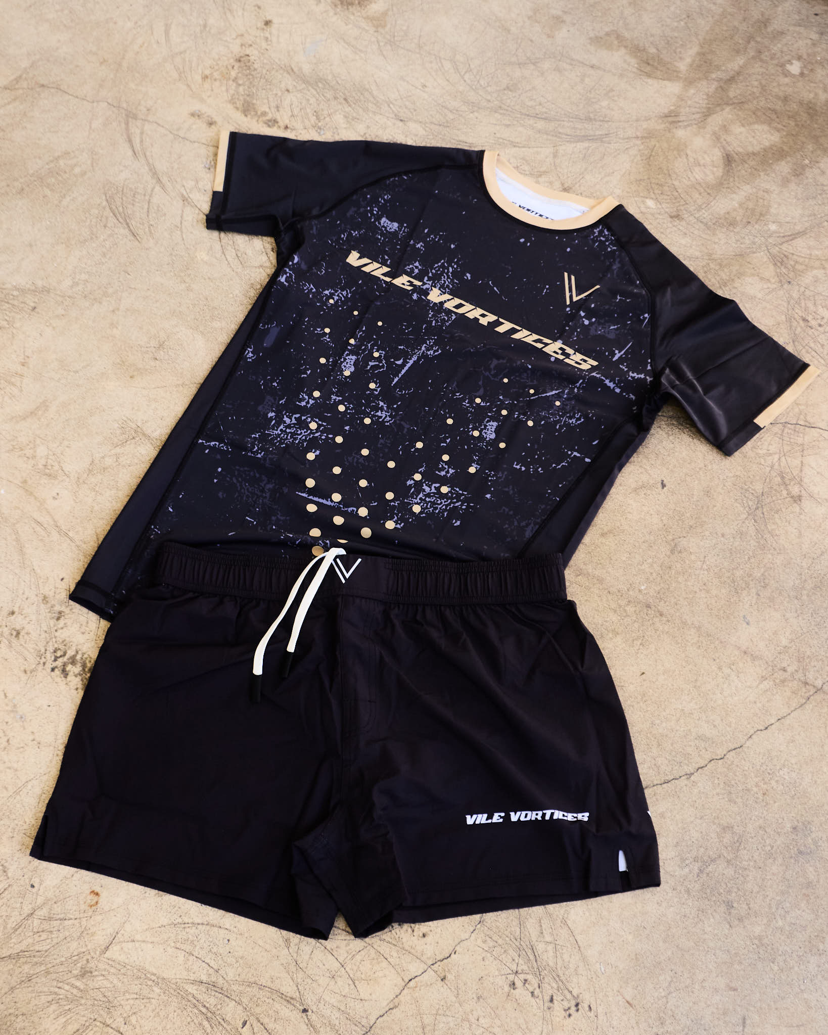Black Grapple Shorts Ultra Light Weight