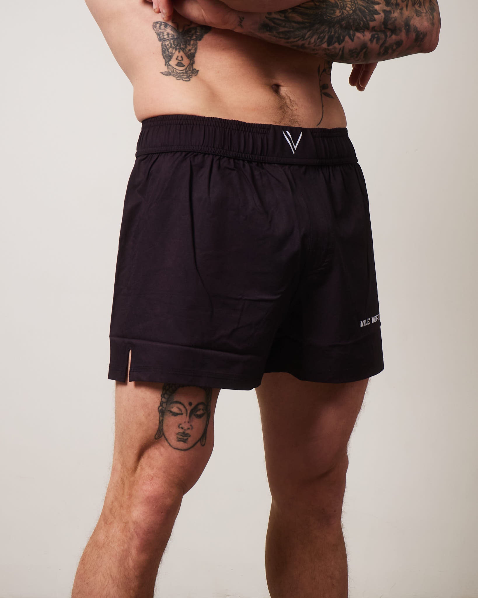 Black Grapple Shorts Ultra Light Weight