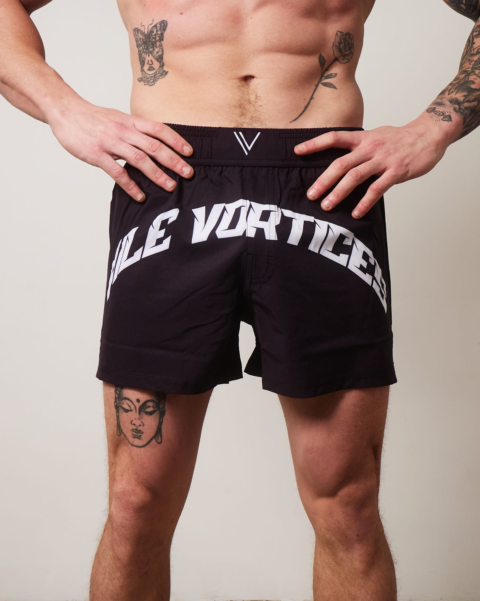 Black Grapple Shorts Ultra Light Weight