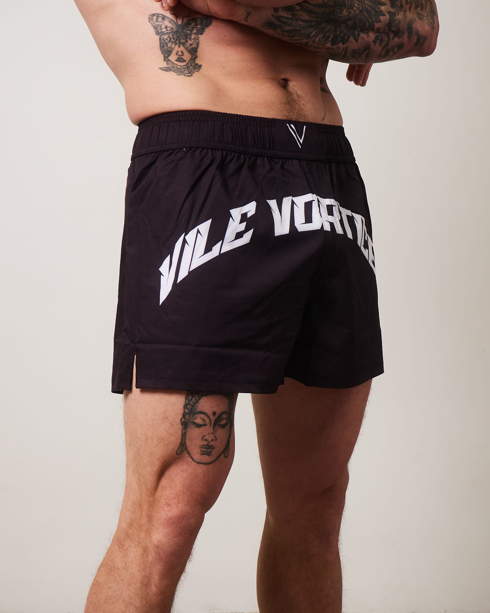 Black Grapple Shorts Ultra Light Weight