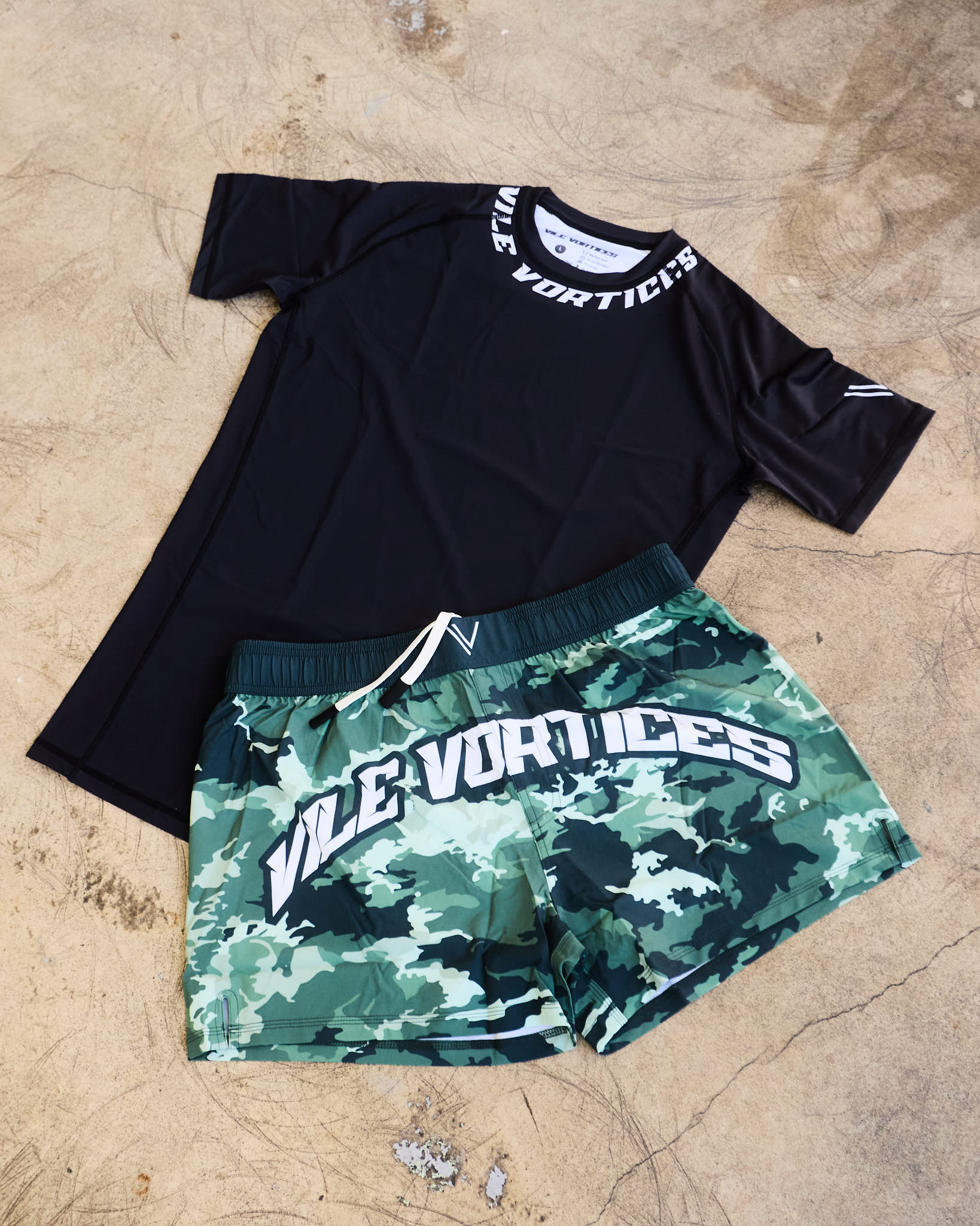 Forest Camo Arc Grapple Shorts Ultra Light Weight