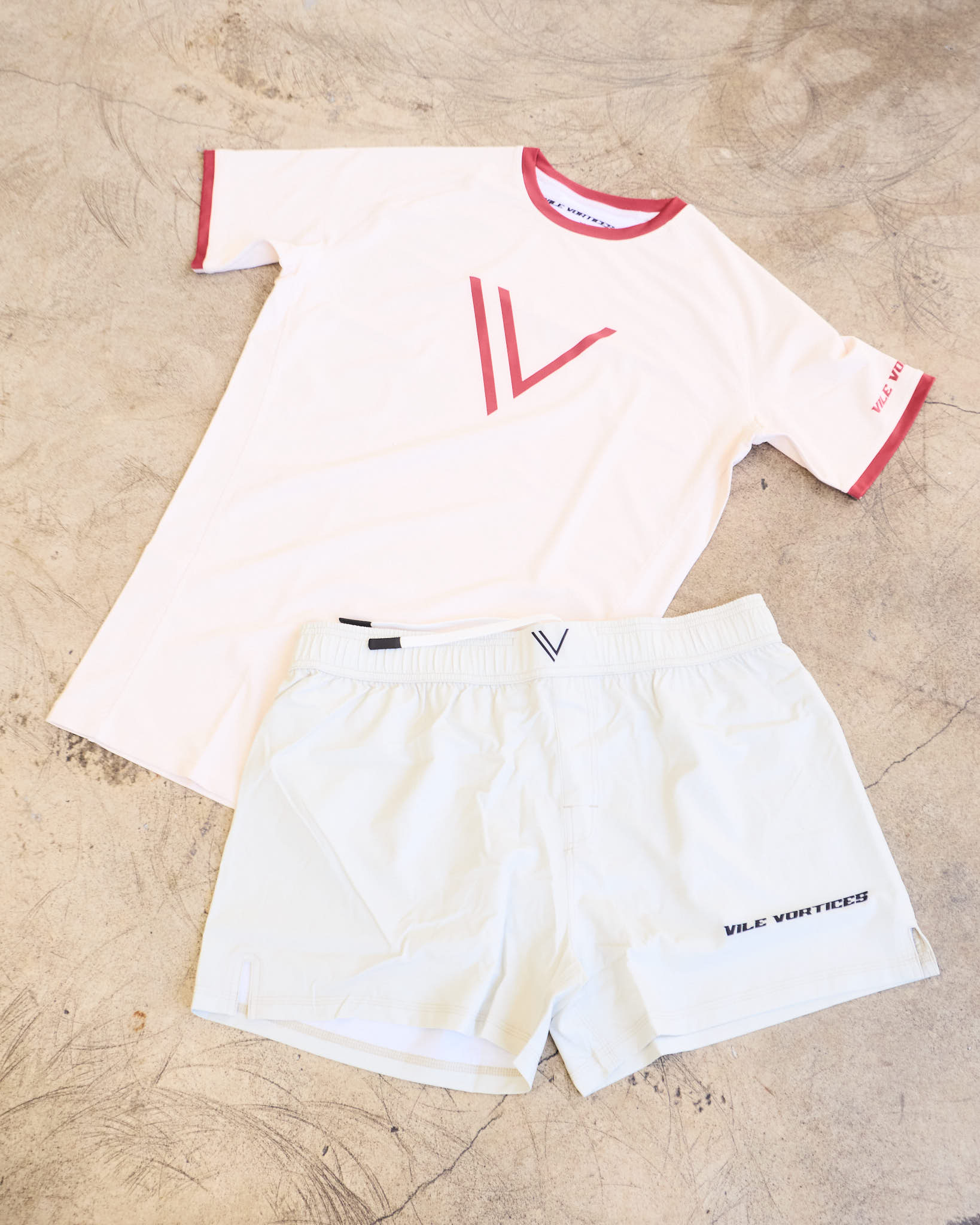 Beige Grapple Shorts Ultra Light Weight