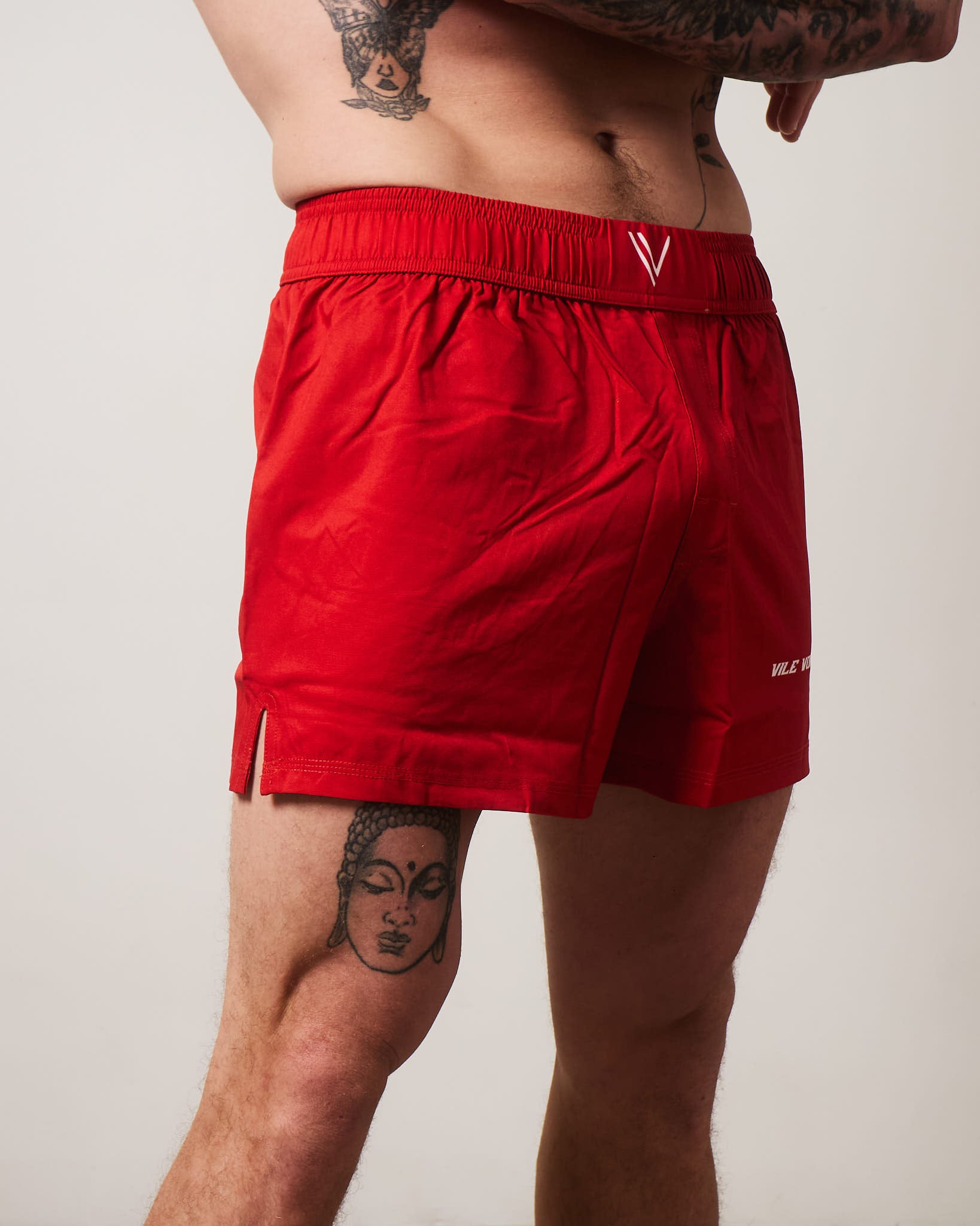 Deep Red Grapple Shorts Ultra Light Weight