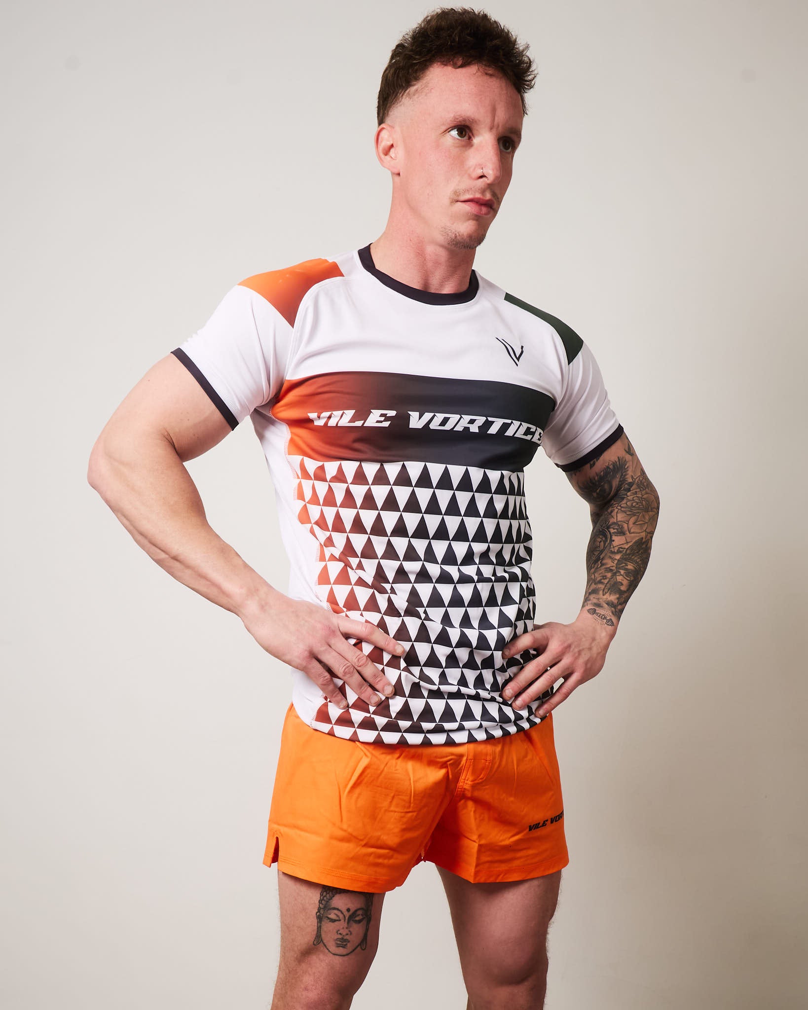 Orange Grapple Shorts Ultra Light Weight