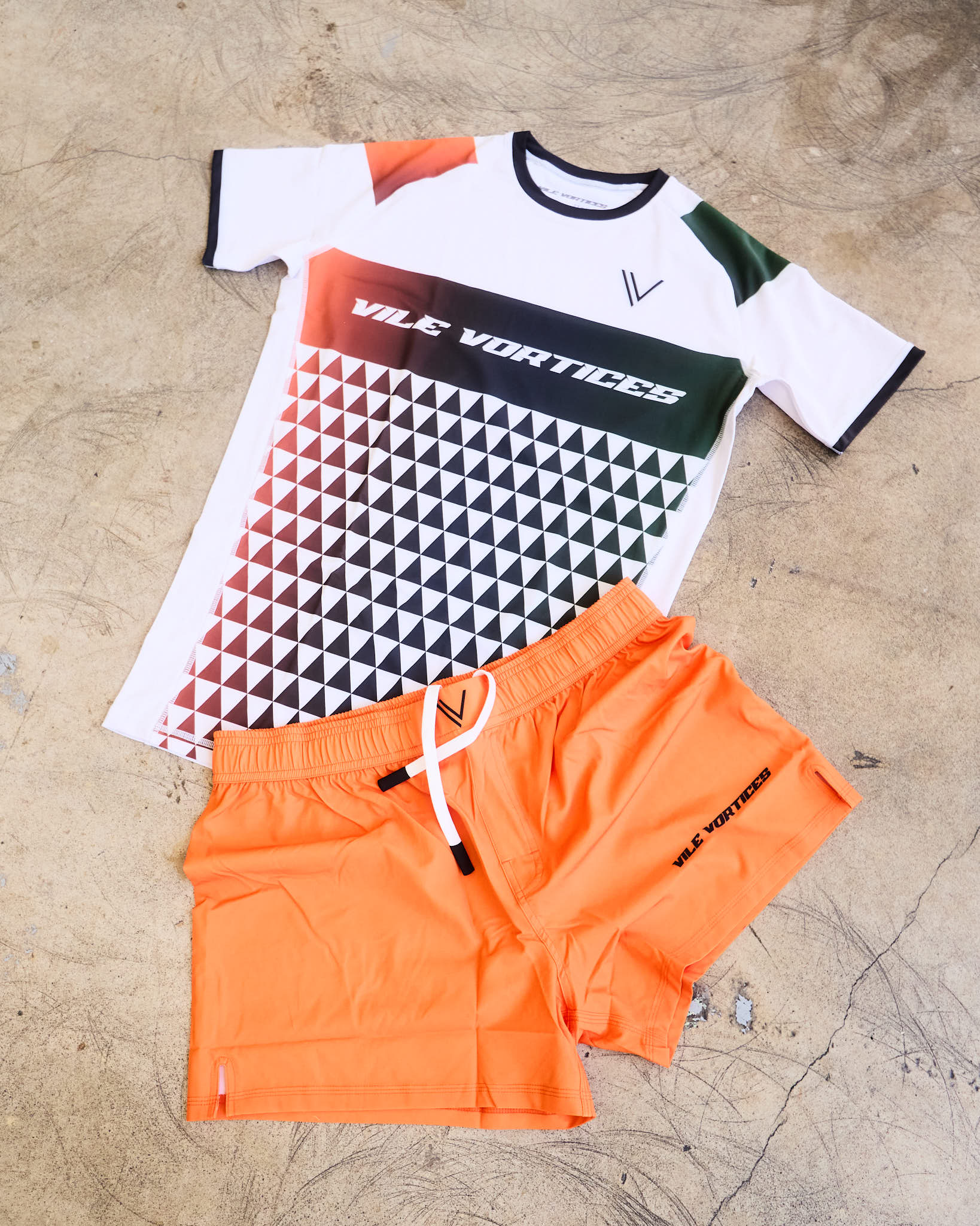 Orange Grapple Shorts Ultra Light Weight