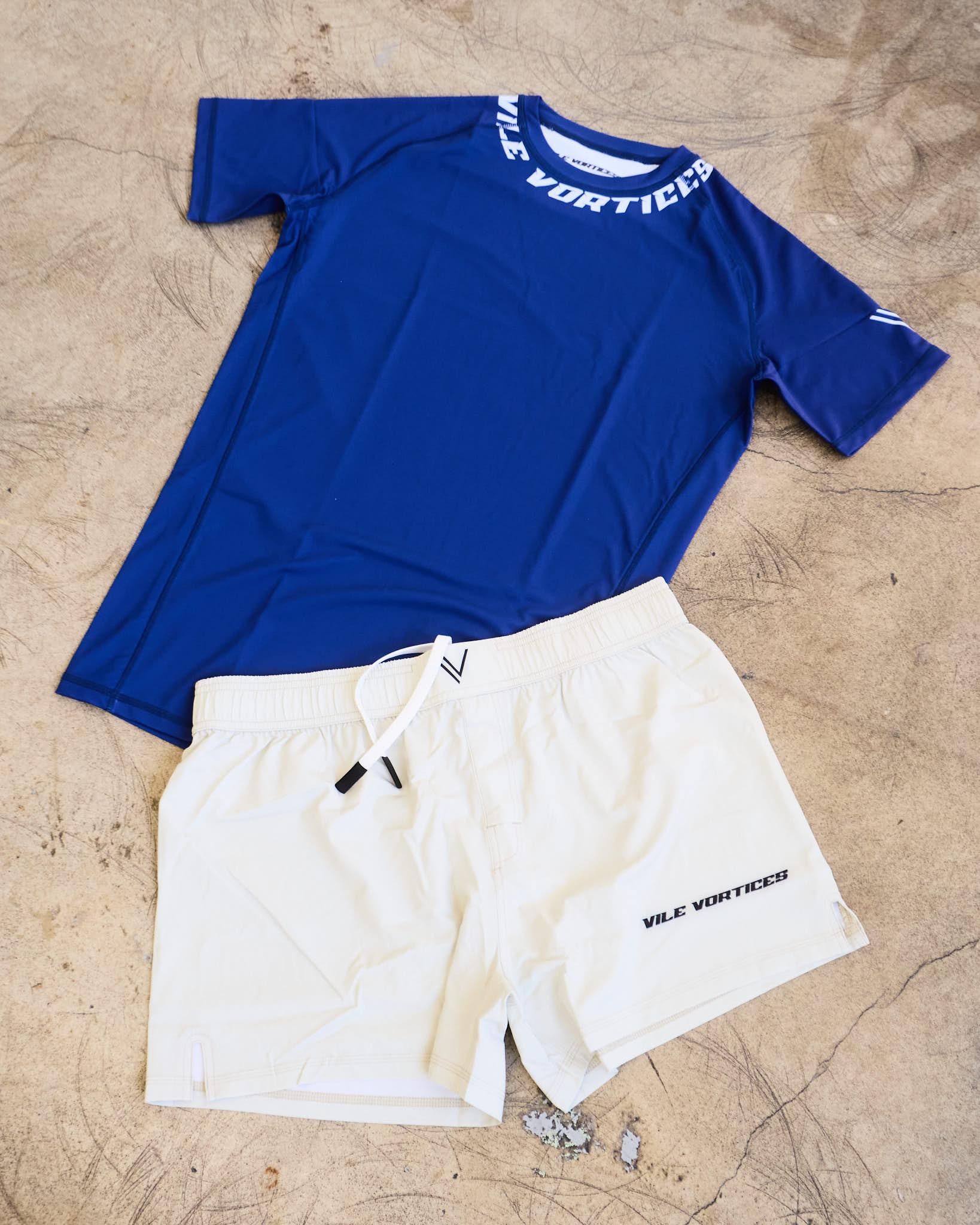 Beige Grapple Shorts Ultra Light Weight